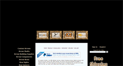 Desktop Screenshot of custom-arrows.com